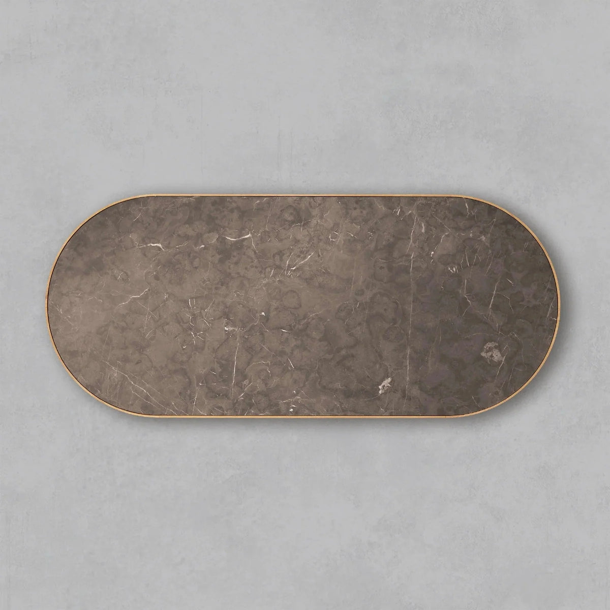 Luxury Aster Dining Table With Stone Inlay Top