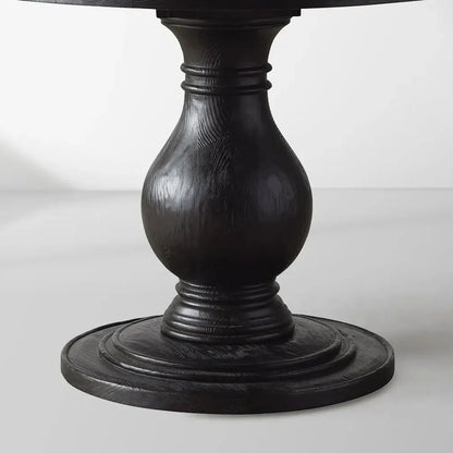 Luca Natural Stone Top Dining Table With Pine Base