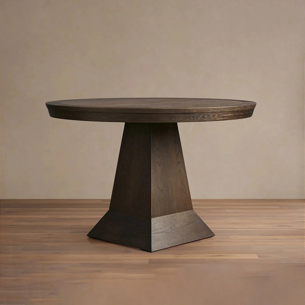 Hand-Finished Leighton Round Dining Table