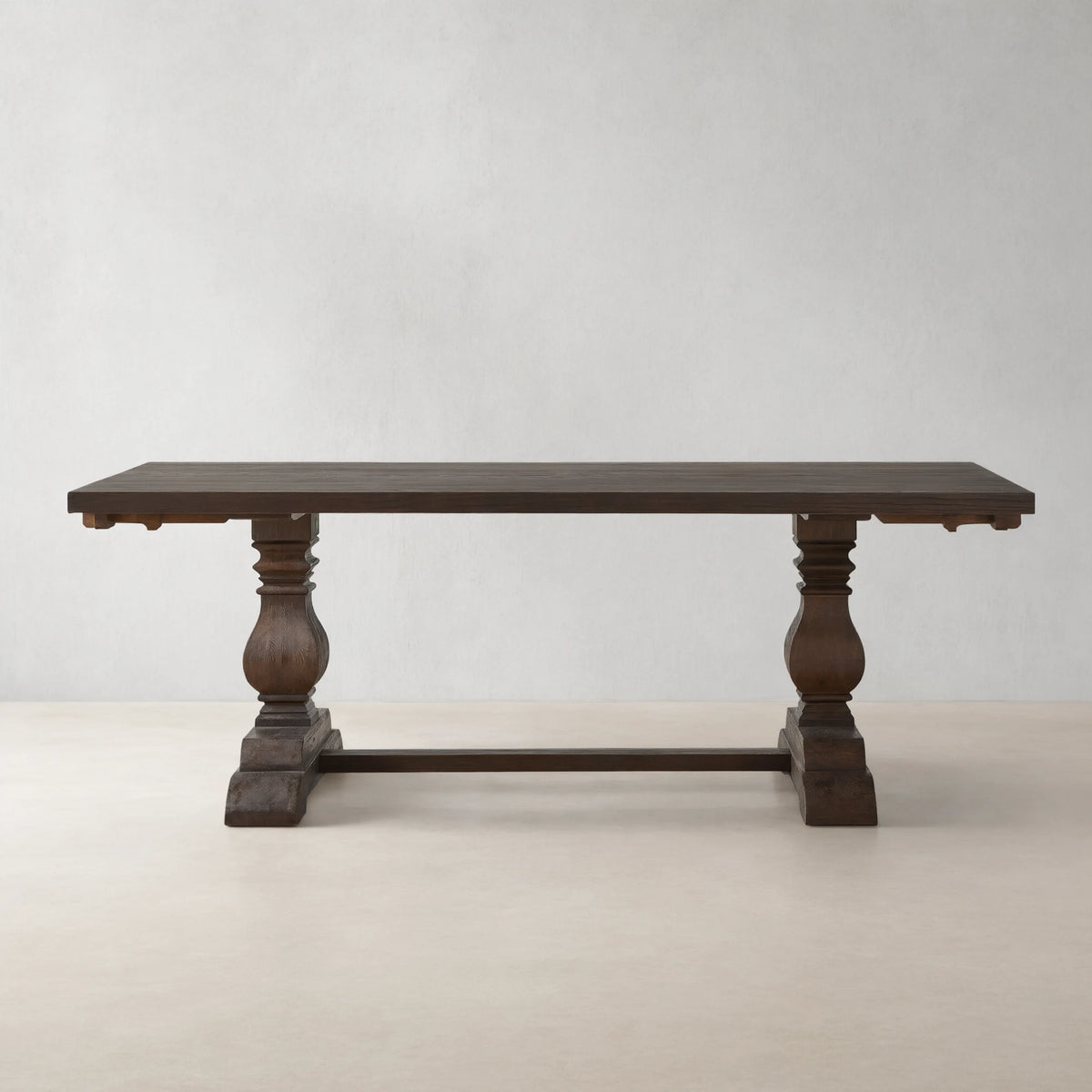 Kensington Dual Extensions Dining Table with Solid Pine Base