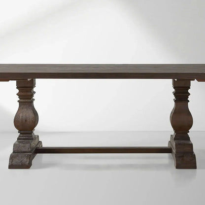 Kensington Dual Extensions Dining Table with Solid Pine Base