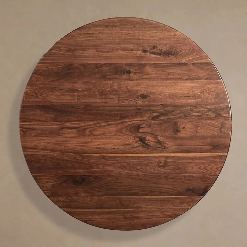 Modern Jacob Bistro Table with Wade Solid Cast Base