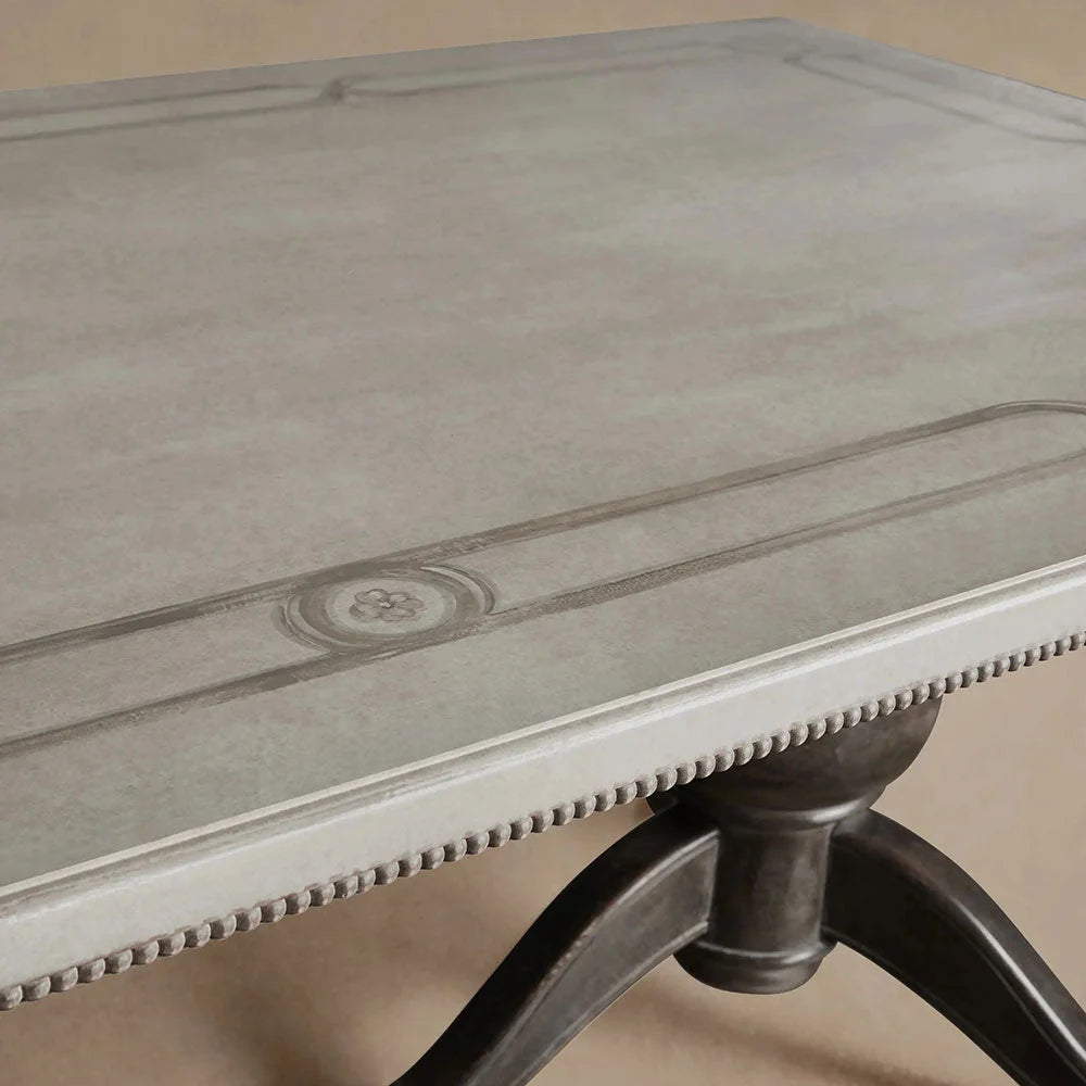 Girardi Bell'Arte Hand-Painted Dining Table Includes Two 20" Extensions