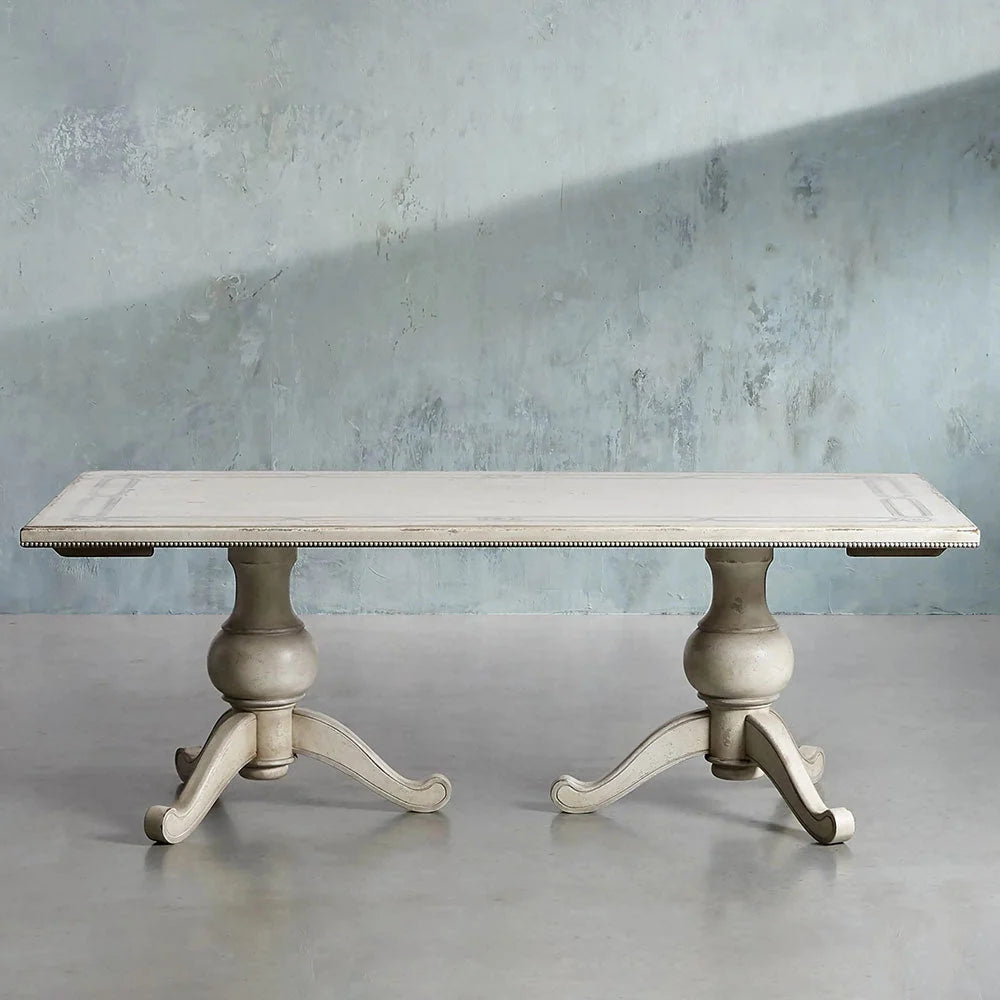 Girardi Bell'Arte Hand-Painted Dining Table Includes Two 20" Extensions