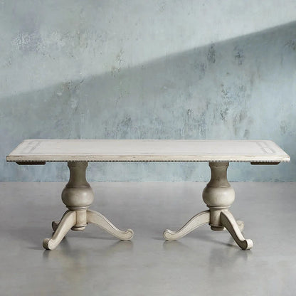 Girardi Bell'Arte Hand-Painted Dining Table Includes Two 20" Extensions