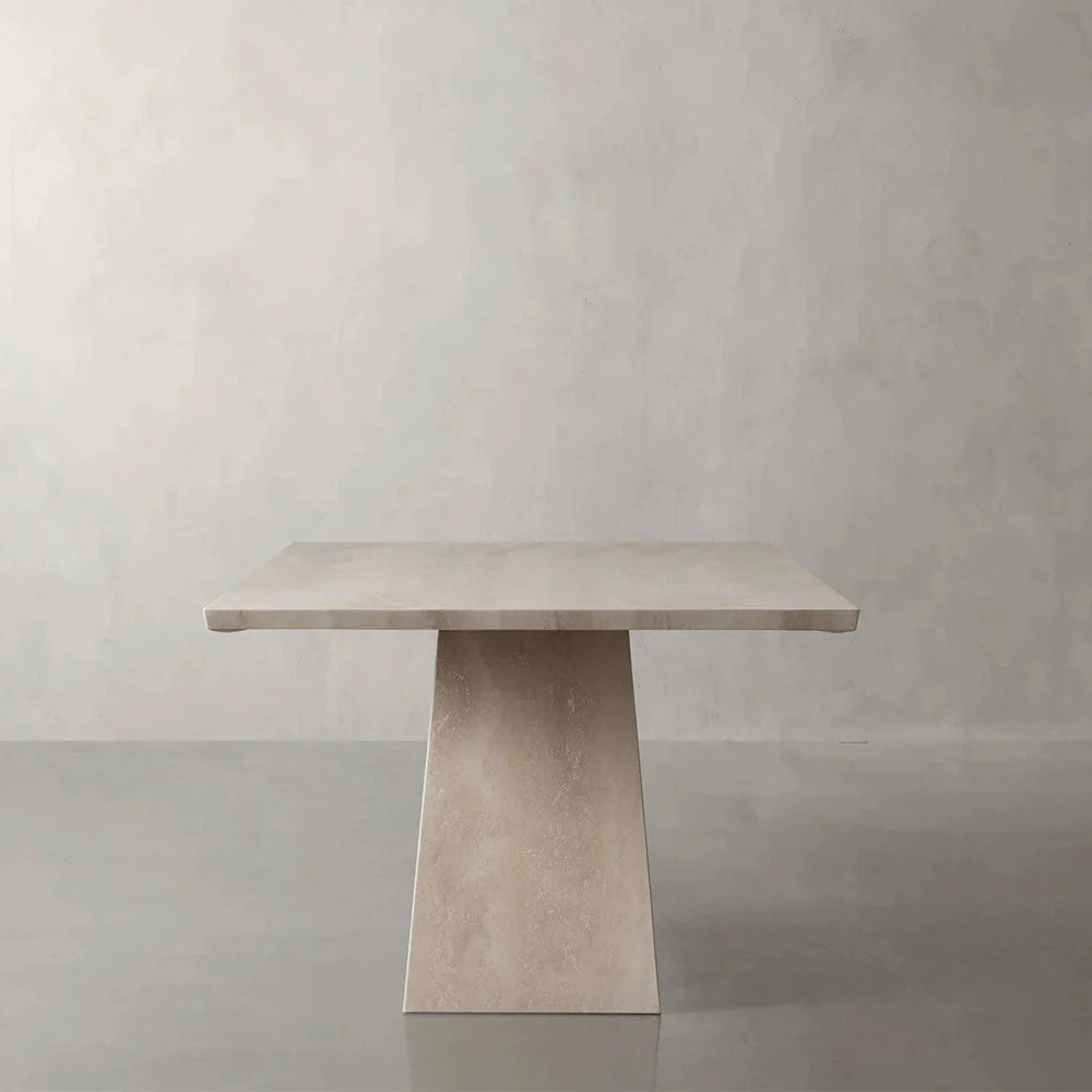 Ilaria Italian Travertine Dining Table