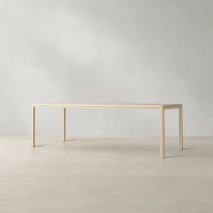 Ford Ash Wood Rectangle Rural Dining Table