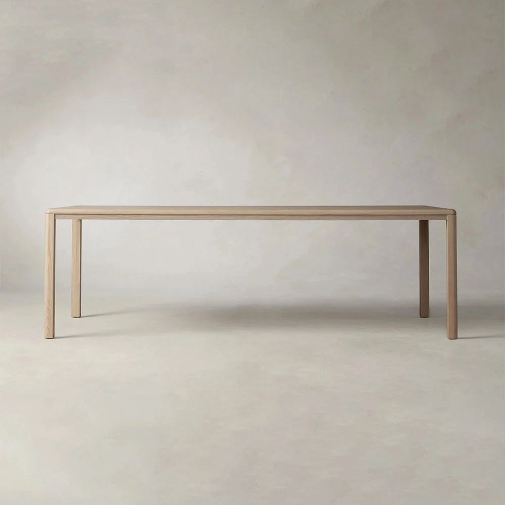 Ford Ash Wood Rectangle Rural Dining Table