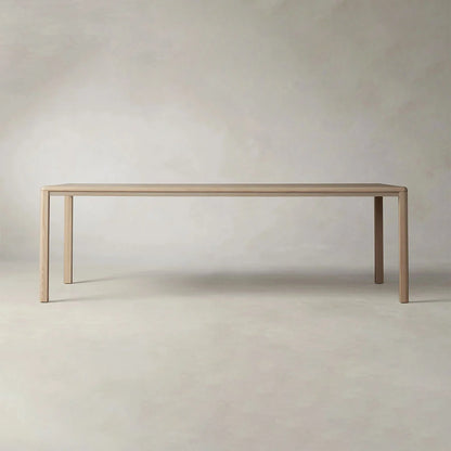 Ford Ash Wood Rectangle Rural Dining Table