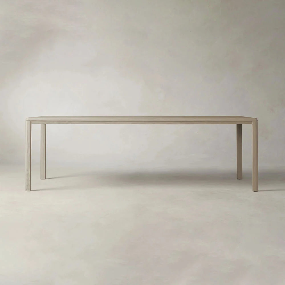 Ford Ash Wood Rectangle Rural Dining Table