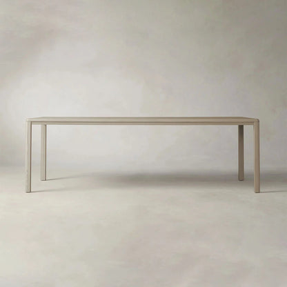 Ford Ash Wood Rectangle Rural Dining Table