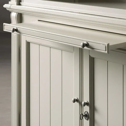 Athens Old-World Modular Solid Wood Bookcase
