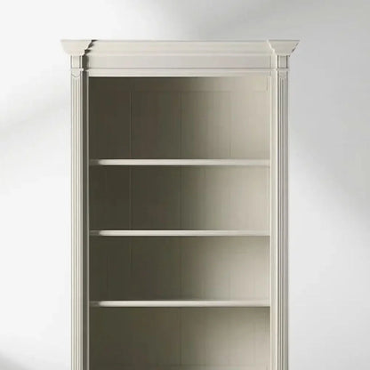Athens Old-World Modular Solid Wood Bookcase