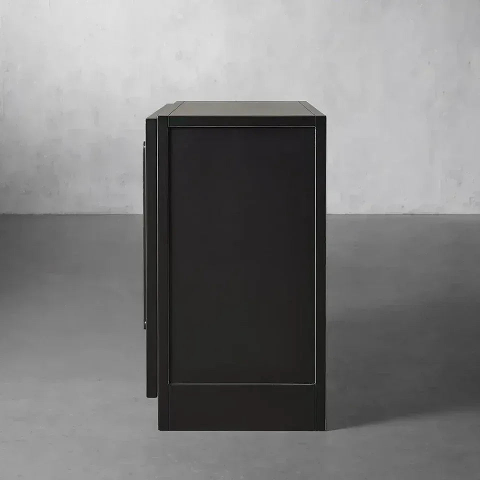 Factory Small Cabinet with Tempered Glass Doors