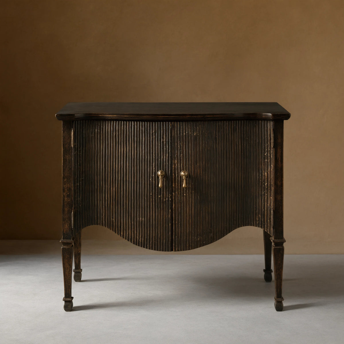 Conrad Hall Chest Cabinet Solid Birch Wood Sideboard