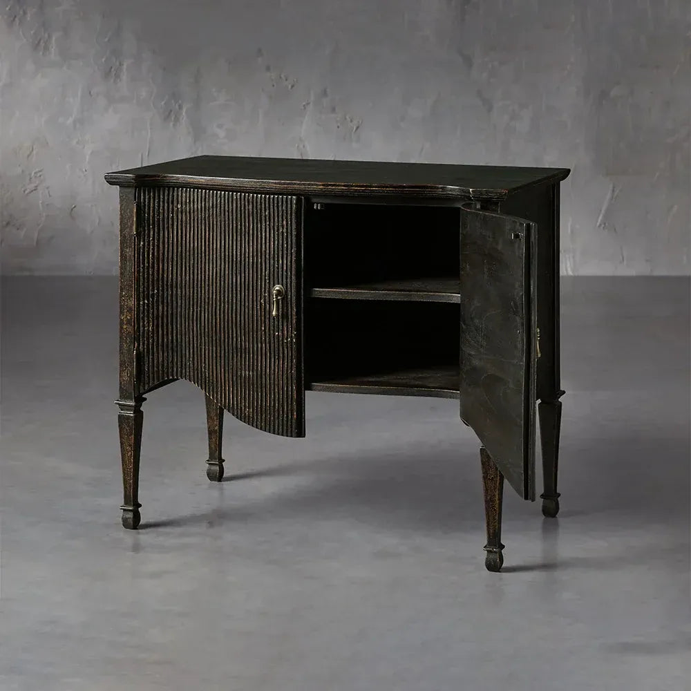 Conrad Hall Chest Cabinet Solid Birch Wood Sideboard