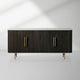 EBONY / WHITE MARBLE / 71"