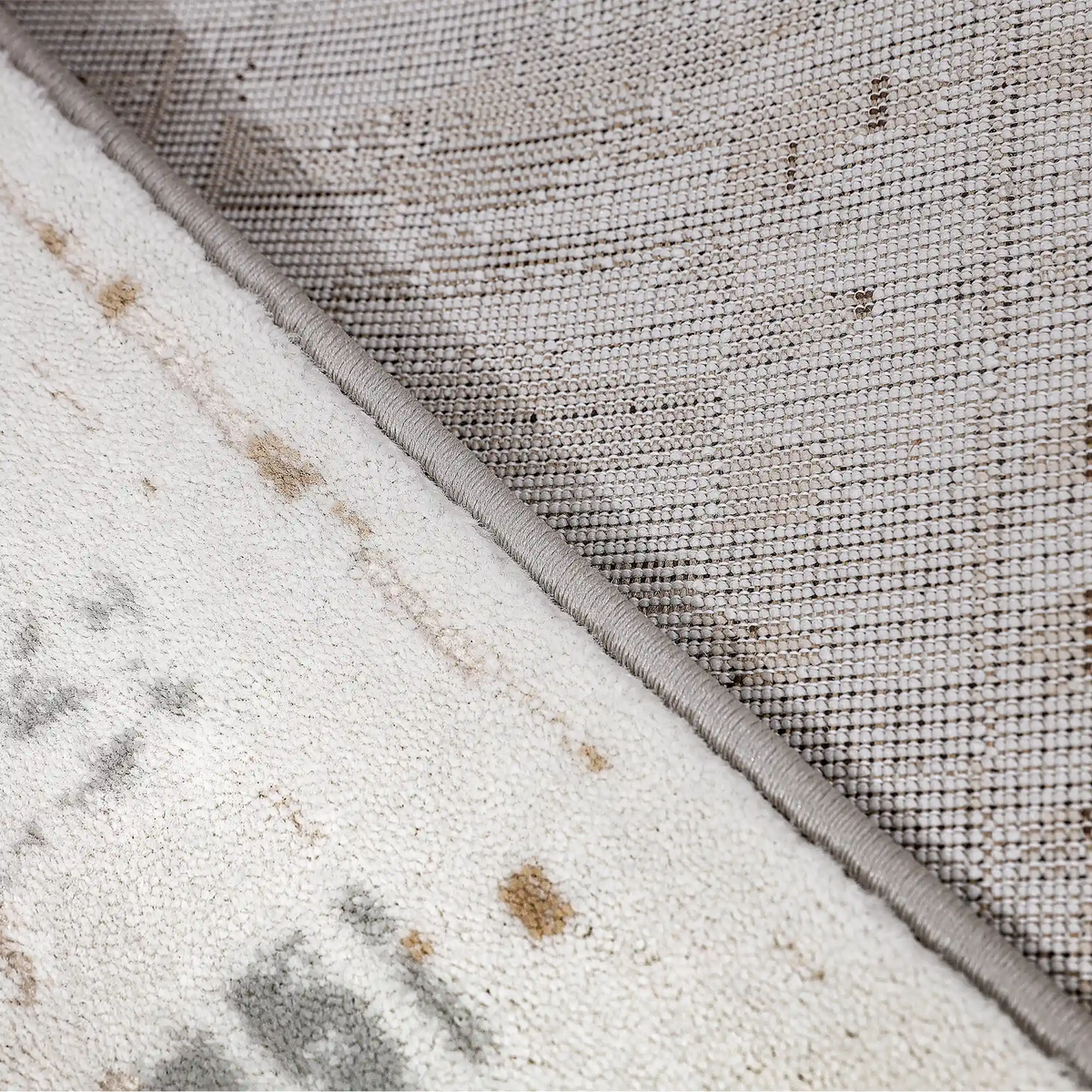 Puxina Abstract Linear Texture Neutral Area Rug with Minimalist Order & Casual Art Carpet Modern Linear Texture Style