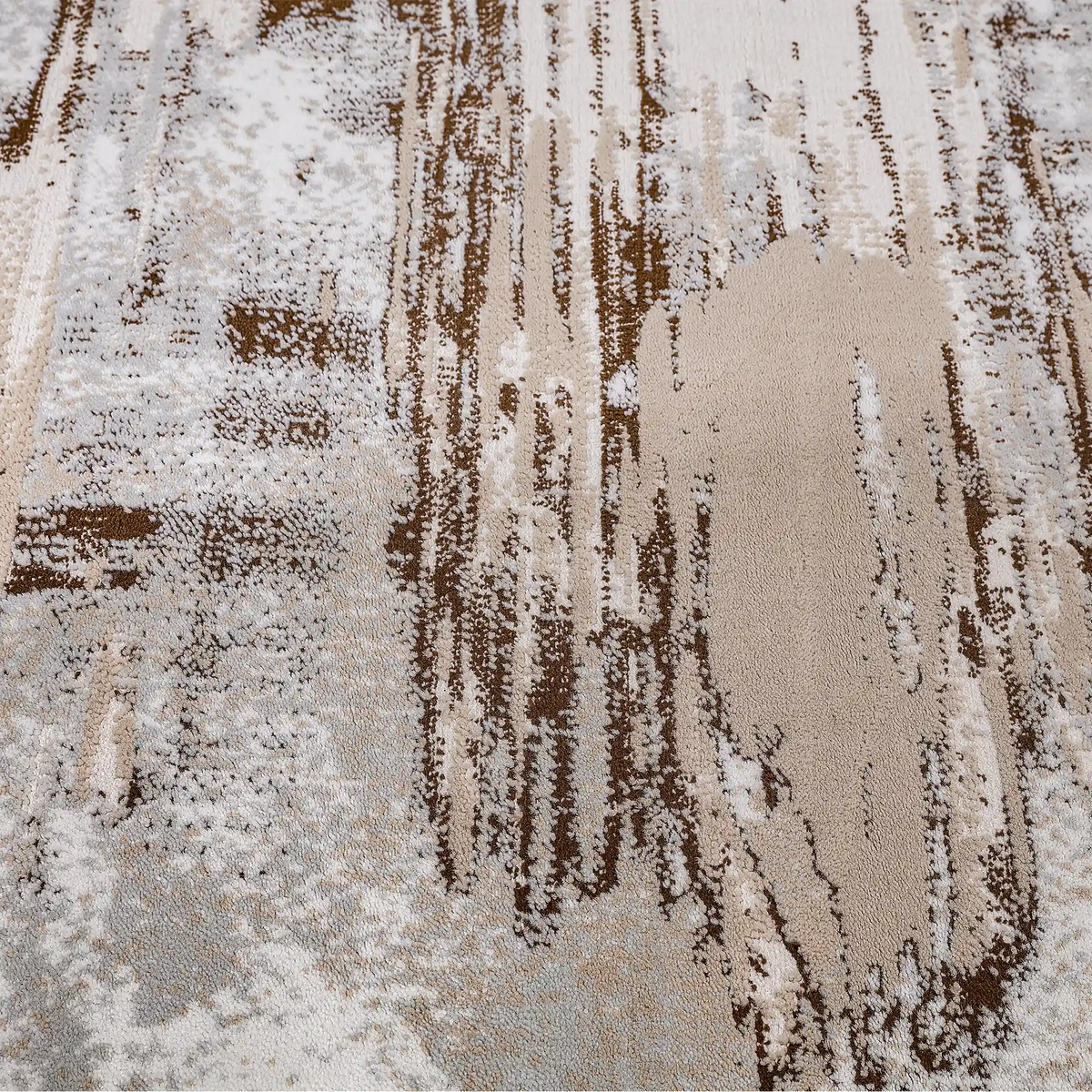 Puxina Vertical Drift Modern Living Area Rug with Vertical Blending & Mottled Urban Texture Carpet