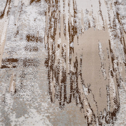 Puxina Vertical Drift Modern Living Area Rug with Vertical Blending & Mottled Urban Texture Carpet