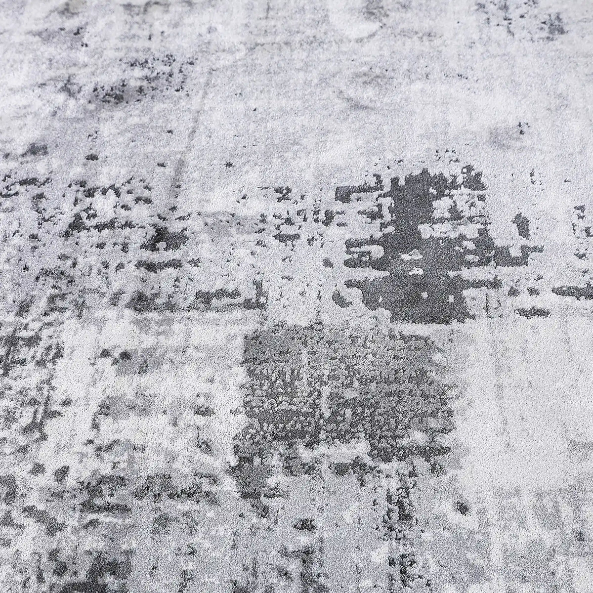 Torino Washed Linear Layered Abstract Neutral Area Rug Vintage-Style Relaxed Carpet Modern Washed Distressed Style