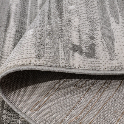 Shanluan Mountain Ridge Abstract Textured Area Rug with Natural texture and minimalist sense of order Carpet