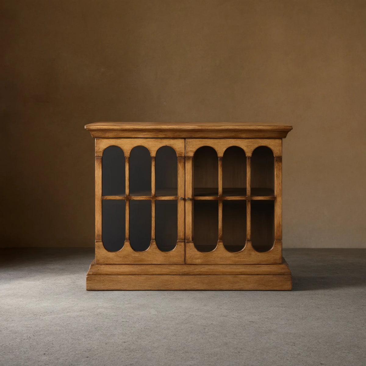 Merritt Low Dining Buffet Cabinet Solid Pine Sideboard