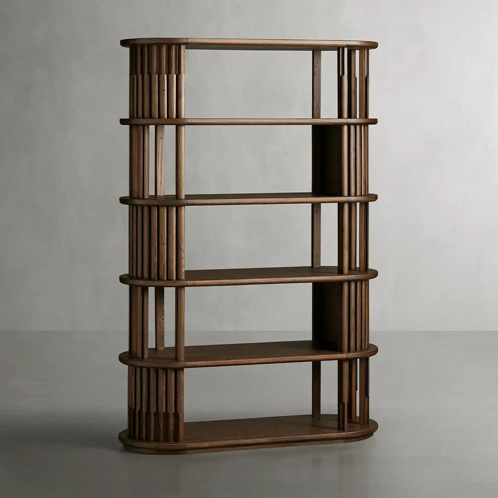 Paleta Solid Oak Wood Bookcase