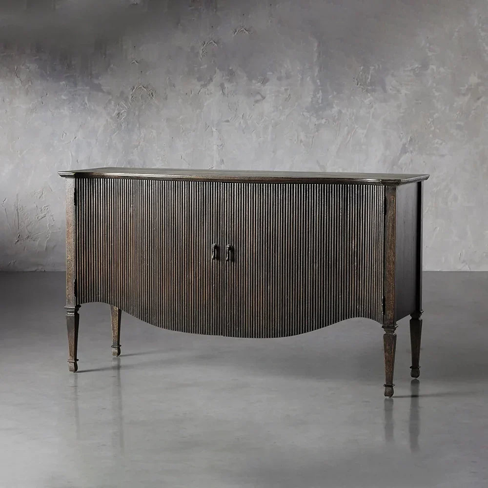 Conrad Solid Teak Sideboard Wood Vintage Storage Cabinets