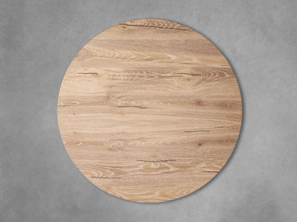 Sullivan Wood Round Coffee Table Oak Sofa Center Tea Table