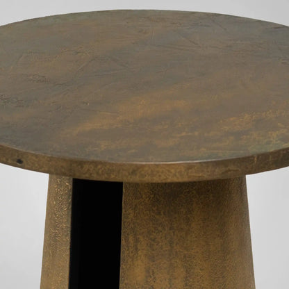 Antique Brass Liquid Metal Coffee Table