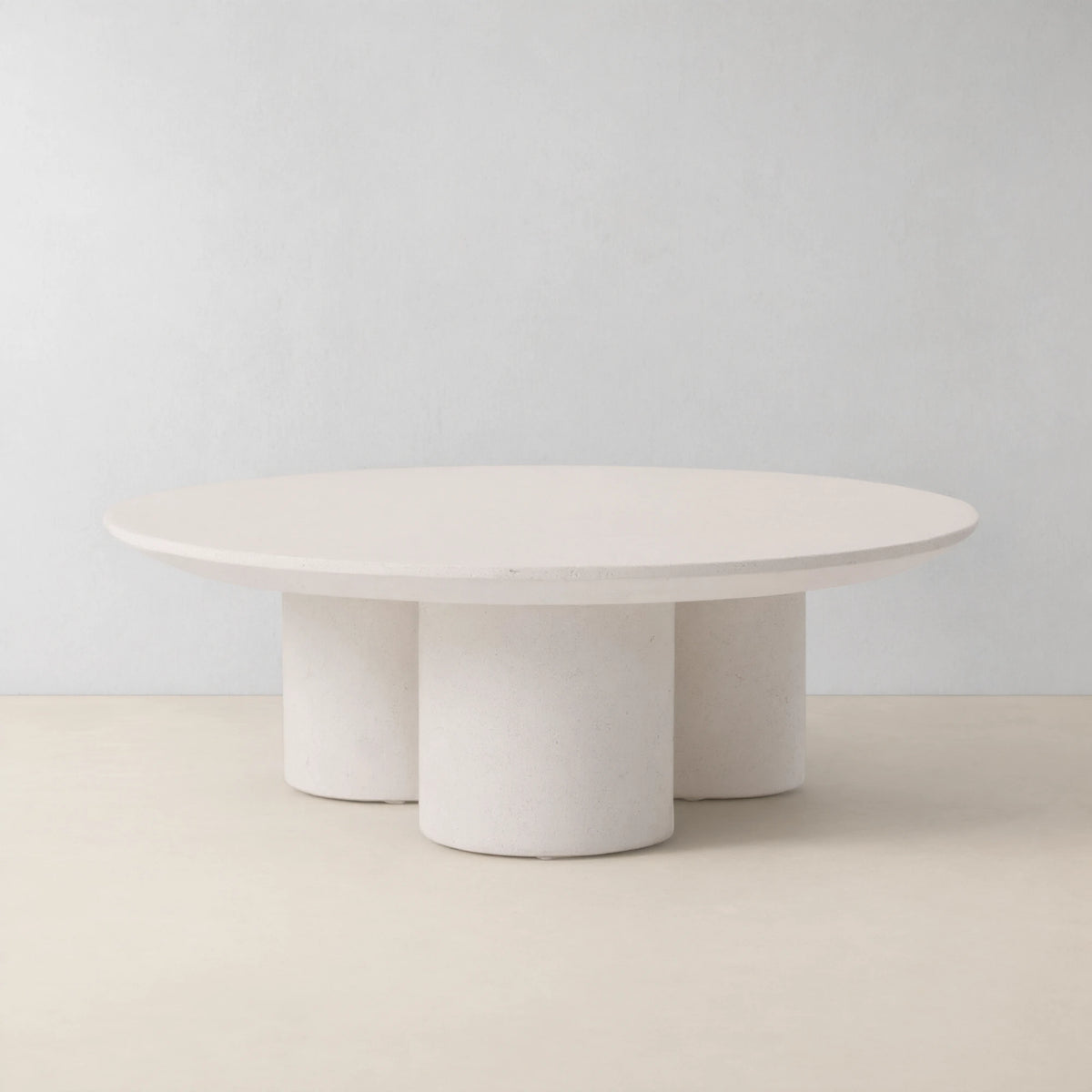 Cascade Outdoor Concrete Coffee Table Durable Sofa Center Tea Table