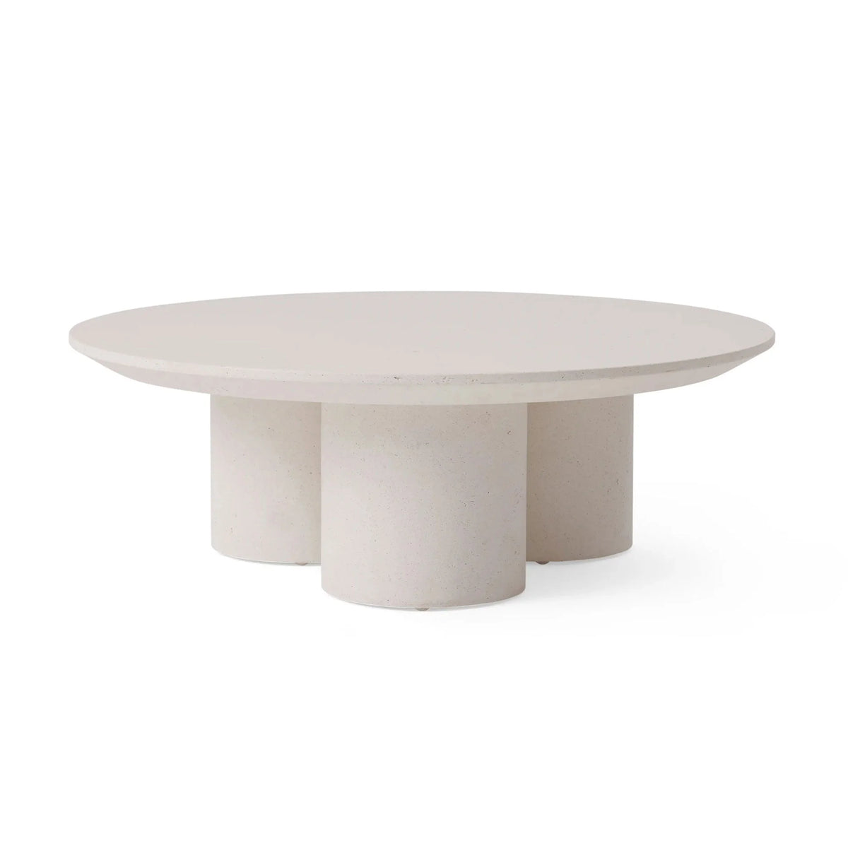 Cascade Outdoor Concrete Coffee Table Durable Sofa Center Tea Table