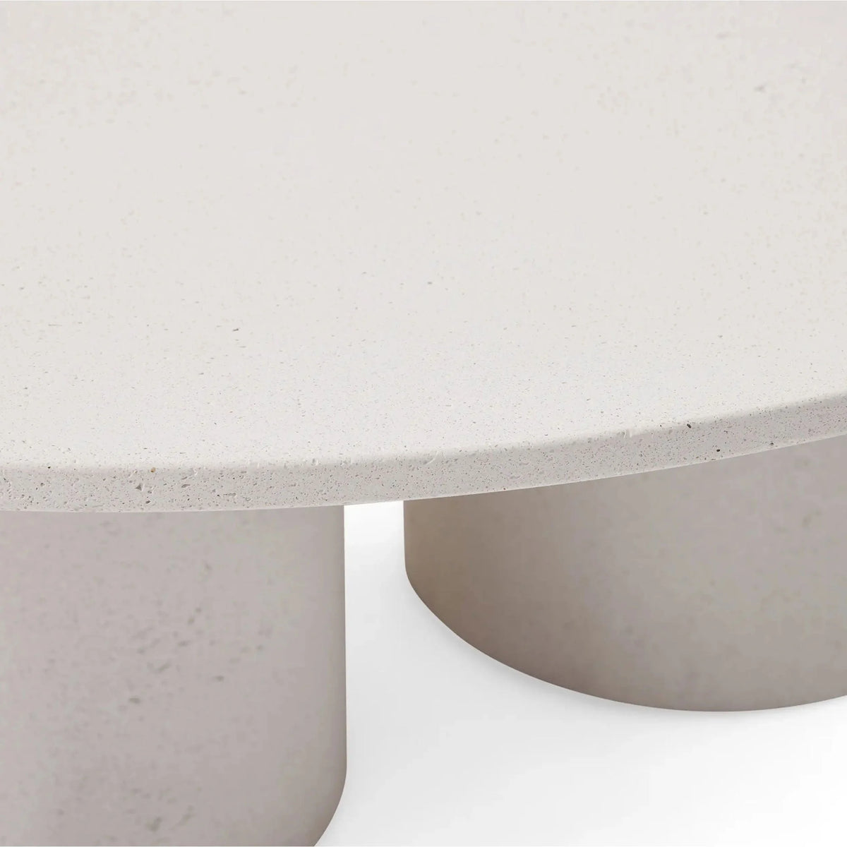 Cascade Outdoor Concrete Coffee Table Durable Sofa Center Tea Table