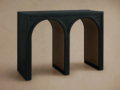 Hattie Oak Entrance Console Table Country Entryway Table