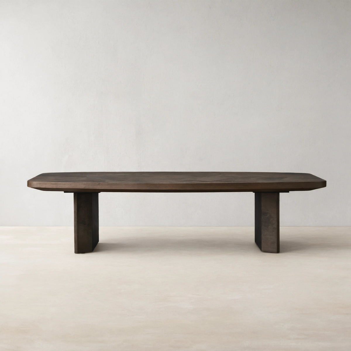 Pola Wood Coffee Table Wabi-Sabi Living Room Center Tea Table
