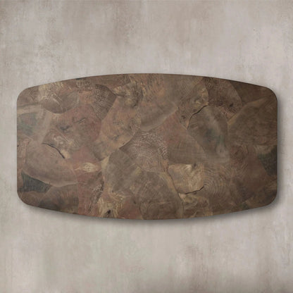 Pola Wood Coffee Table Wabi-Sabi Living Room Center Tea Table