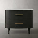 CARRARA MARBLE / EBONY / 26"
