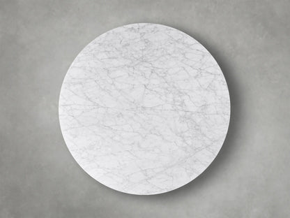 Finnley Round Storage Coffee Table Living Room Stone Center Tea Table
