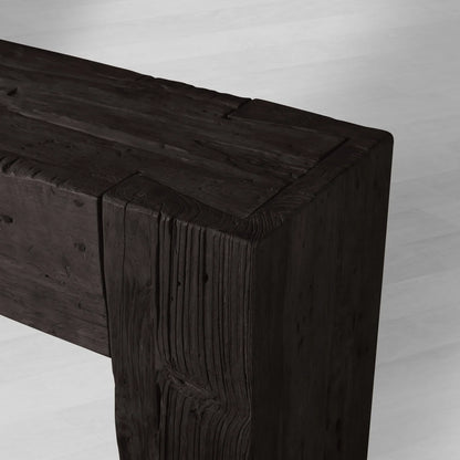 Ubud Wood Entrance Console Table Reclaimed Teak Sidewalk Table
