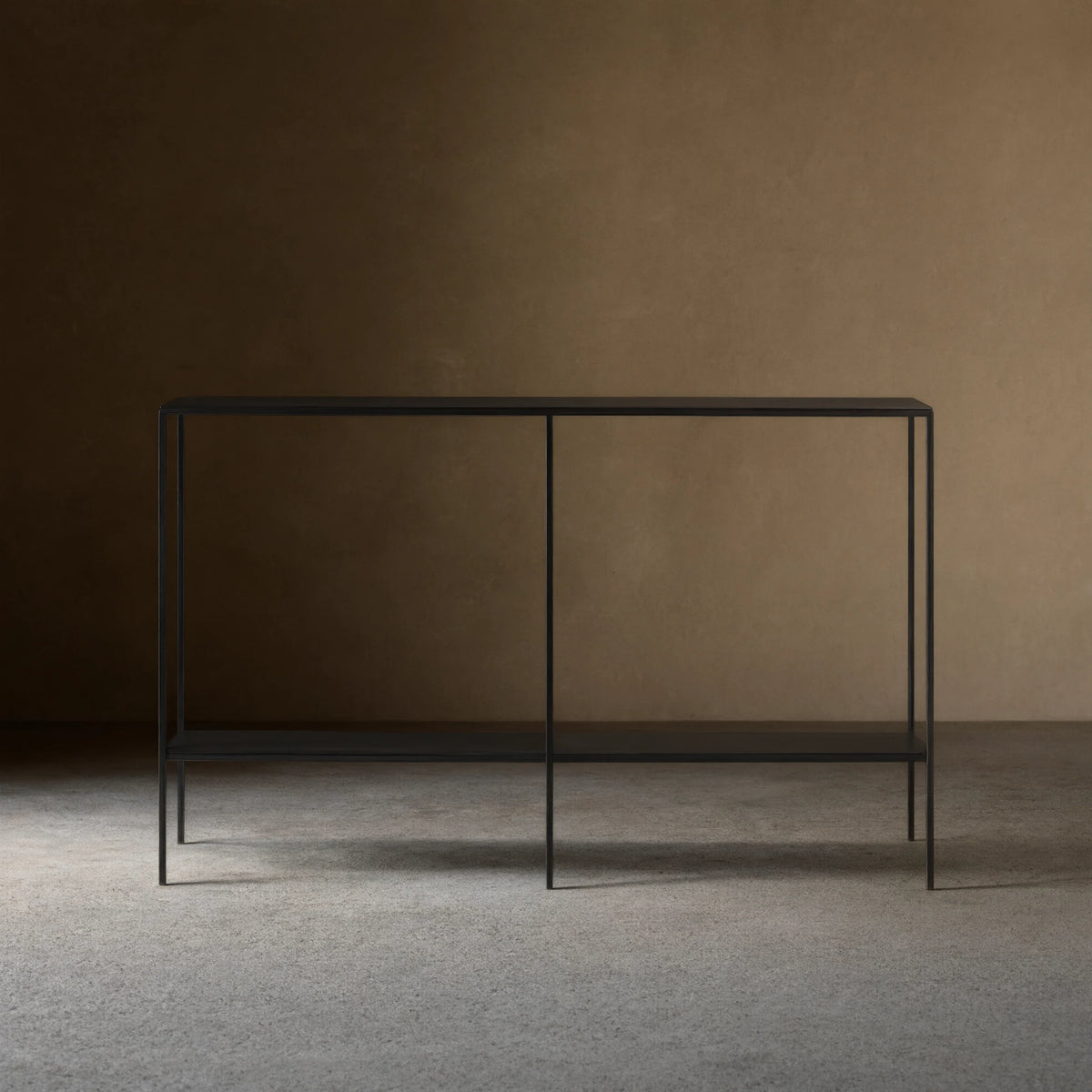 Kavali Console Table Solid Iron Frame Entrance Side Table