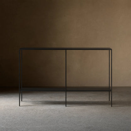 Kavali Console Table Solid Iron Frame Entrance Side Table