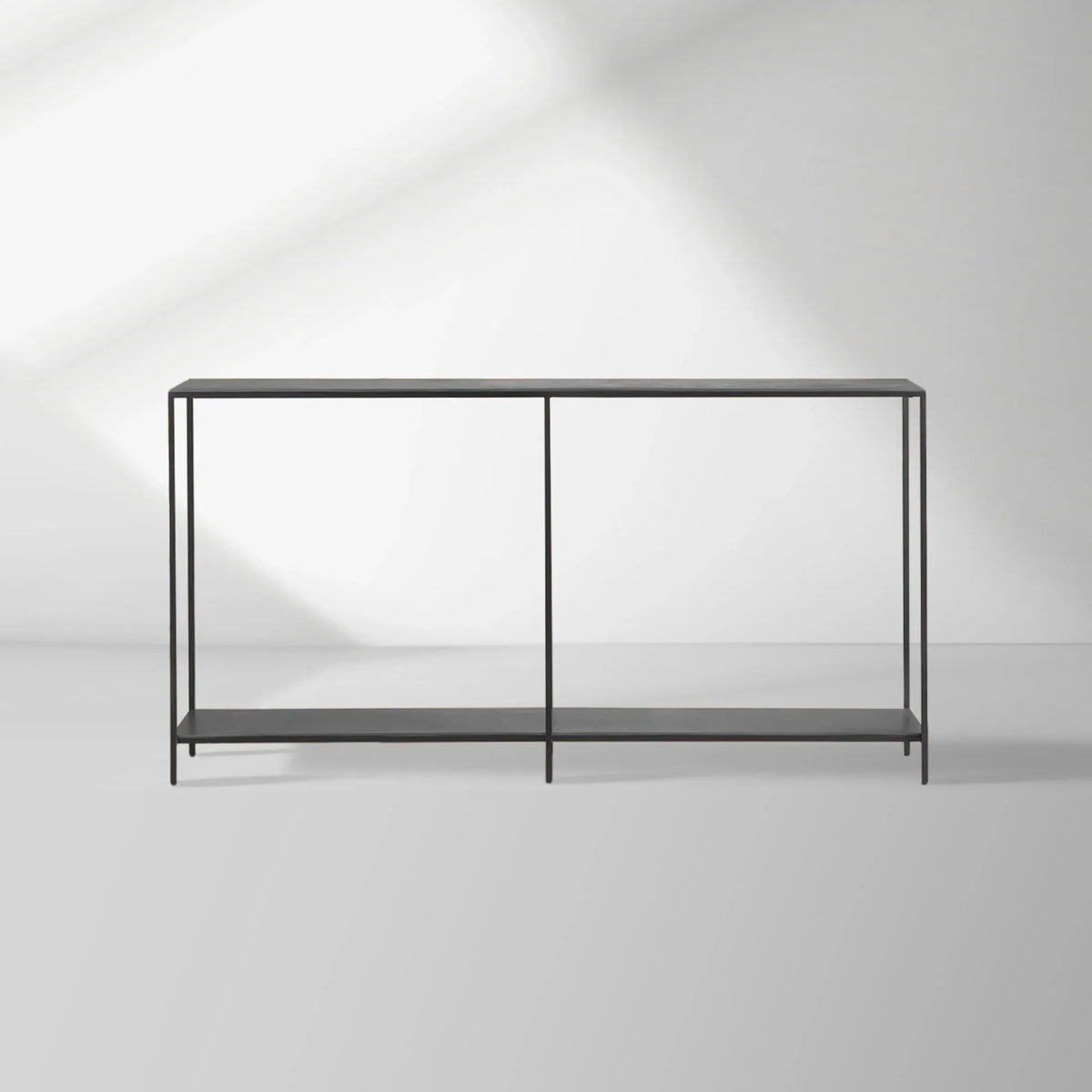 Kavali Console Table Solid Iron Frame Entrance Side Table