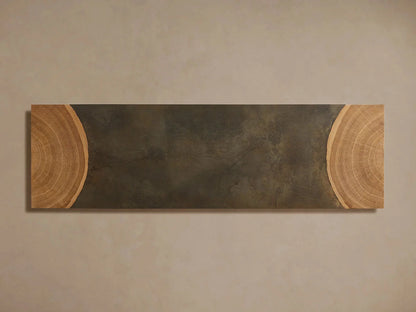 Acacius Wood Entrance Console Table Distressed Hallway Entryway Table