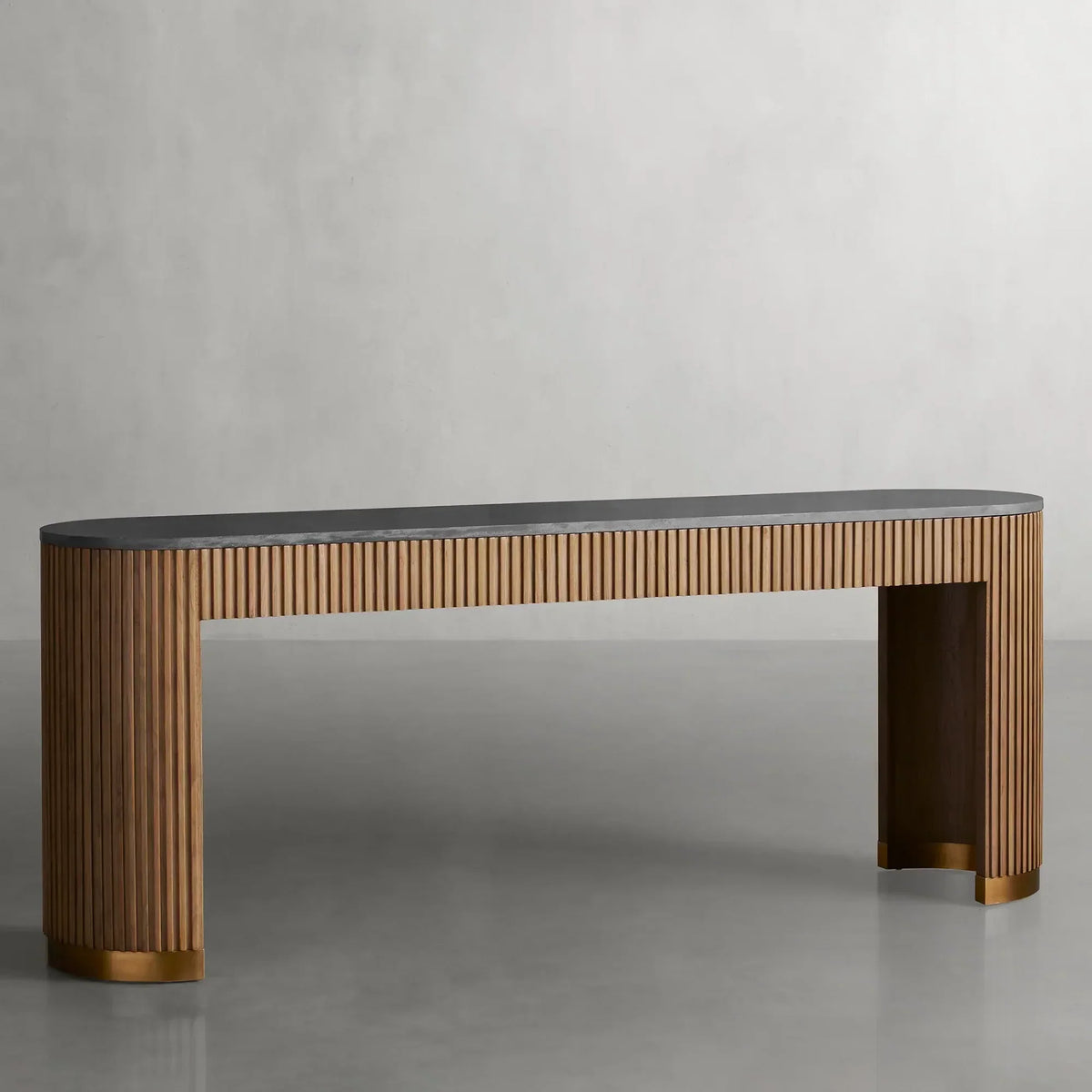 Finnley Marble Top Entryway Console Table Wood Hallway Entrance Table
