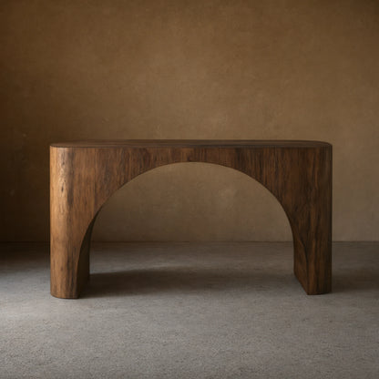 San Rafael Entrance Console Table Wood Hallway Entryway Table