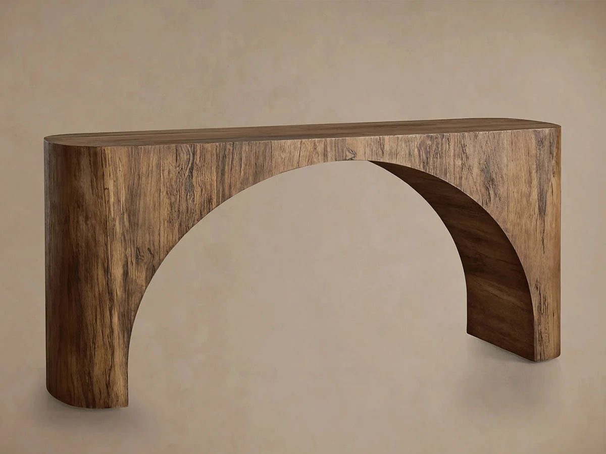 San Rafael Entrance Console Table Wood Hallway Entryway Table
