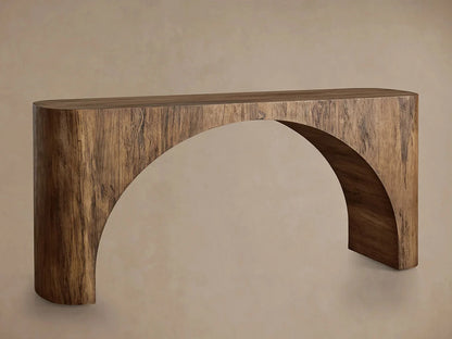 San Rafael Entrance Console Table Wood Hallway Entryway Table
