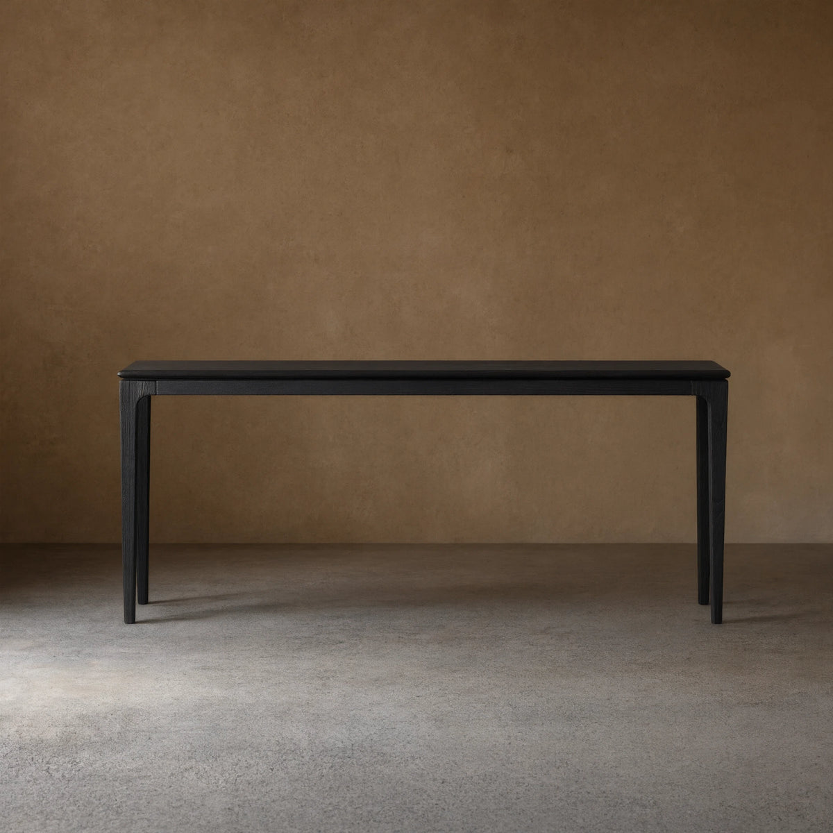 Park Ash Wood Entryway Console Table Black Hallway Entrance Table