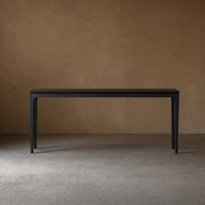 Park Ash Wood Entryway Console Table Black Hallway Entrance Table